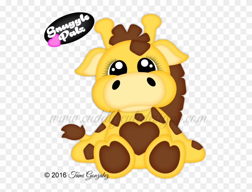 Snuggle Palz Giraffe - Giraffe Clipart