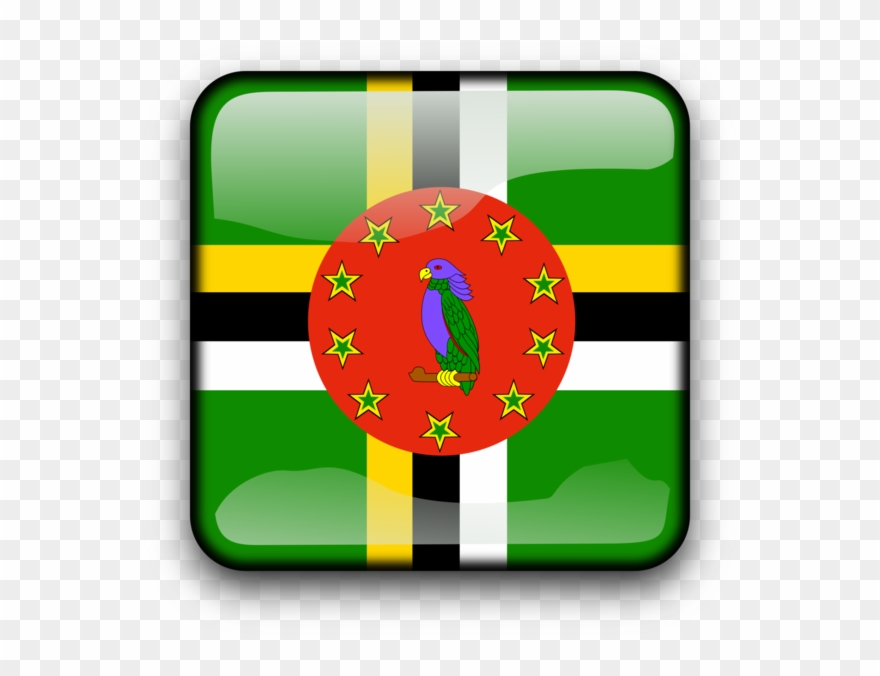 Flag Of Dominica Flag Of The Dominican Republic Flag - Dominica Flag Logo Clipart