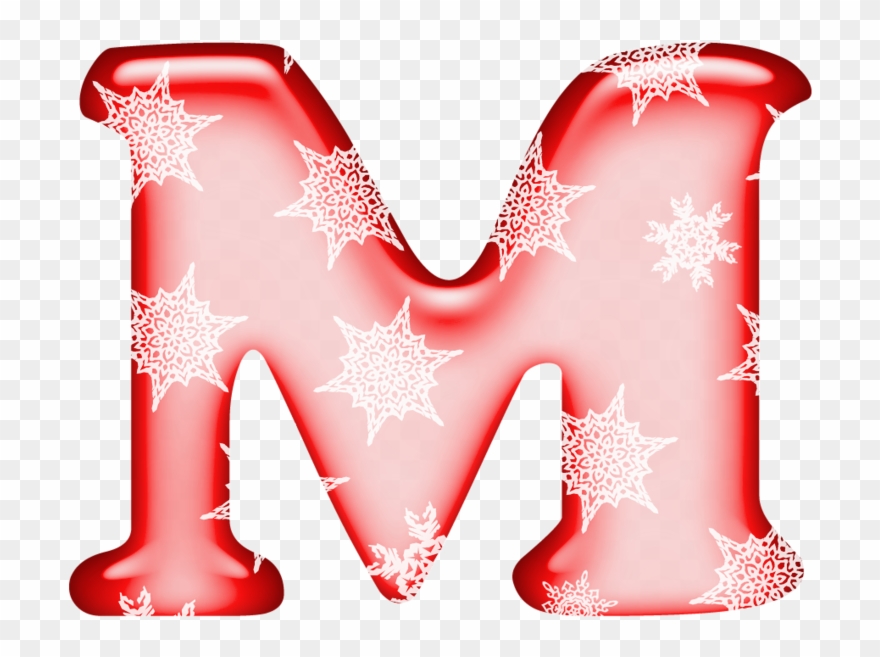 Ꭿϧc ‿✿⁀ Christmas Alphabet, Christmas Clipart, Christmas - Letra Imprimibles Flores - Png Download