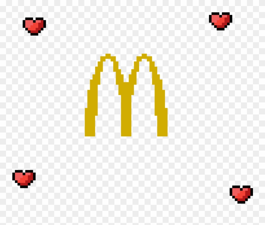 I Love Mcdonald's Clipart