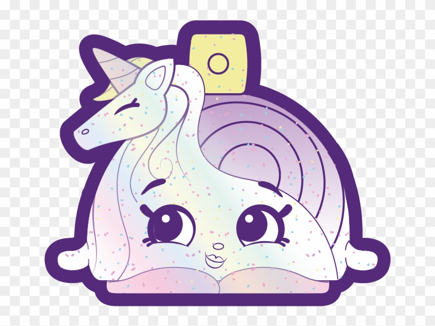 Shopkins Season 9 Shimmery Unicorns Tribe Team Rainbow - Portable Network Graphics Clipart