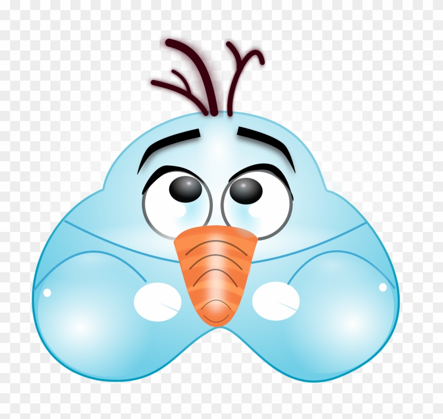 Antifaz De Frozen Imprimible Cosas Para Fiestas - Antifaz Frozen Para Imprimir Clipart
