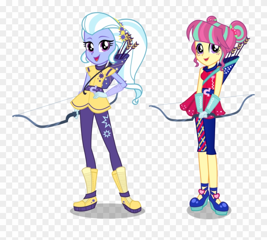 Absurd Res Alternate Hairstyle Universe Archery - Cartoon Clipart