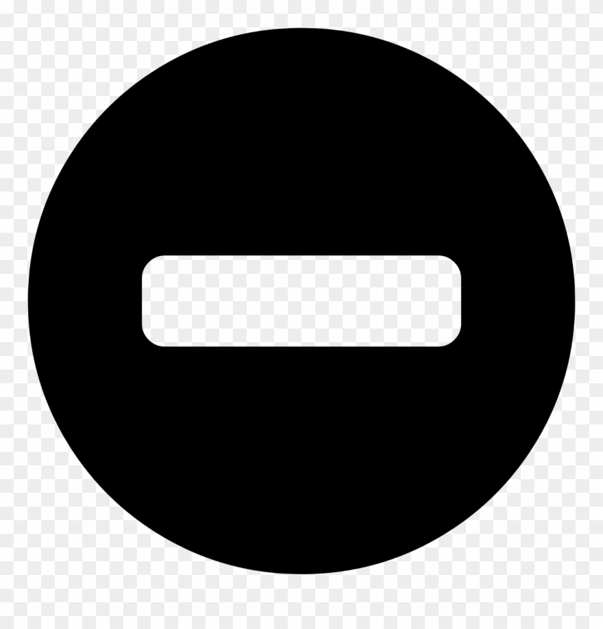 Subtraction In Journalism - Minus Icon Font Awesome Clipart