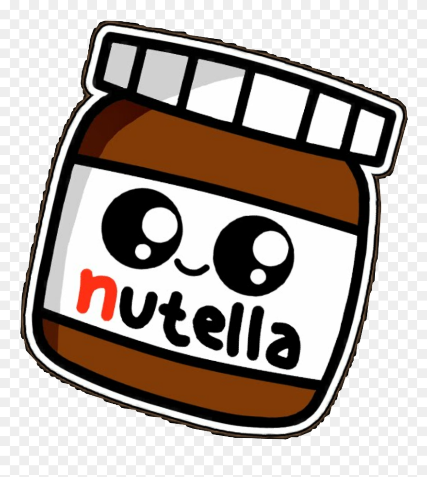 Kawaii Nutella Clipart