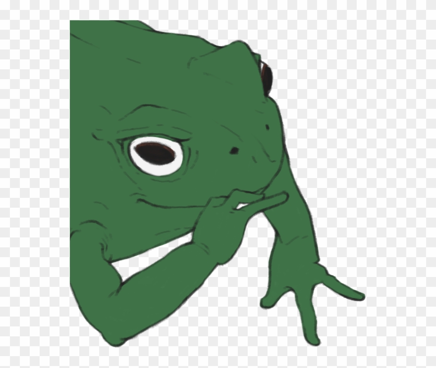 Mad Pepe Png - Realistic Pepe The Frog Clipart