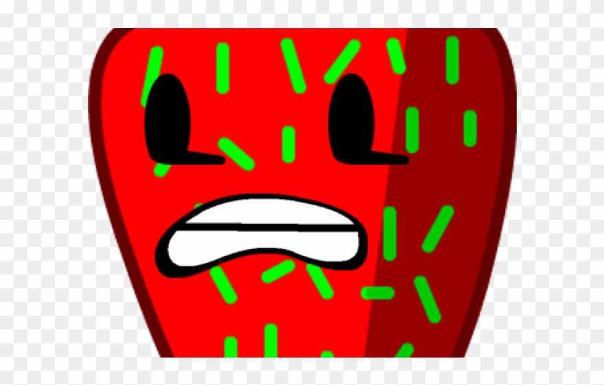 Grenade Clipart Bfdi - Strawberry - Png Download