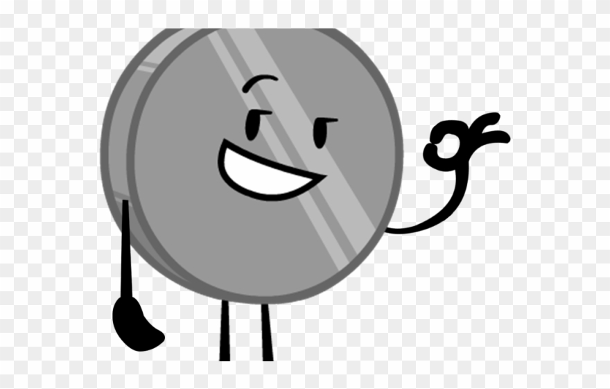 Grenade Clipart Bfdi - Inanimate Insanity Nickel - Png Download