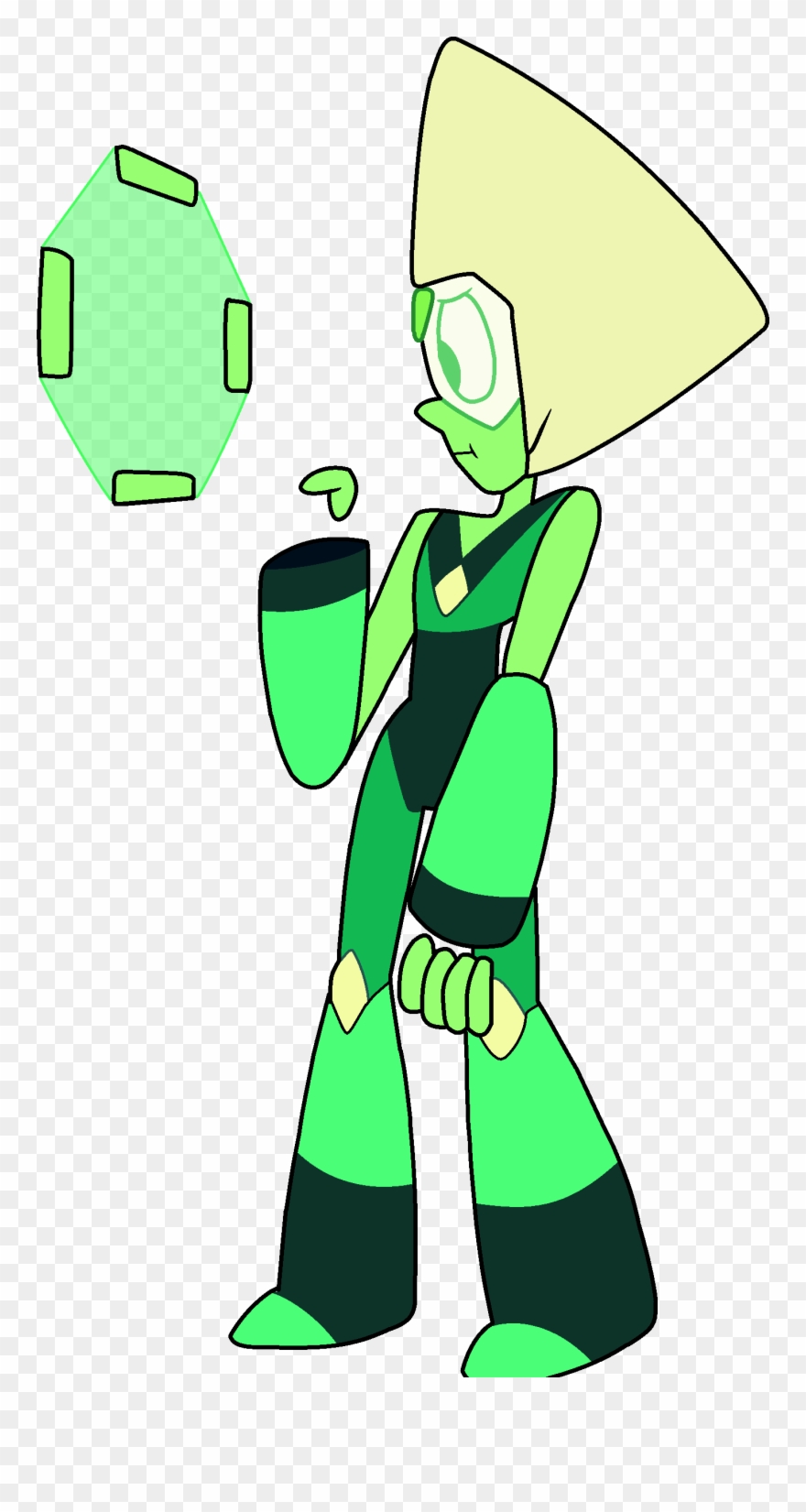 Image With Limb Enhancers Clipart Freeuse Library - Peridot Steven Universe Limb Enhancers - Png Download