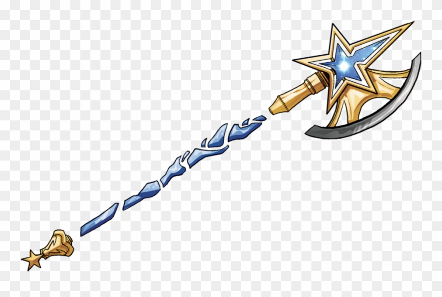 Halberd Clipart Scythe - Anime Design Halberd - Png Download