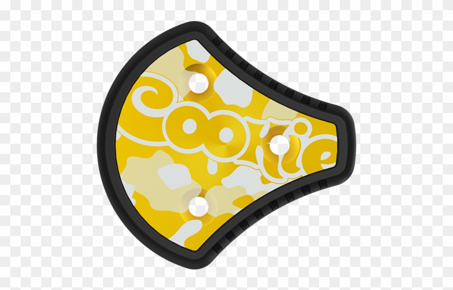 Side Plates For Cookie G3 Helmet Camo Logo - Aluminum Side Plate Clipart