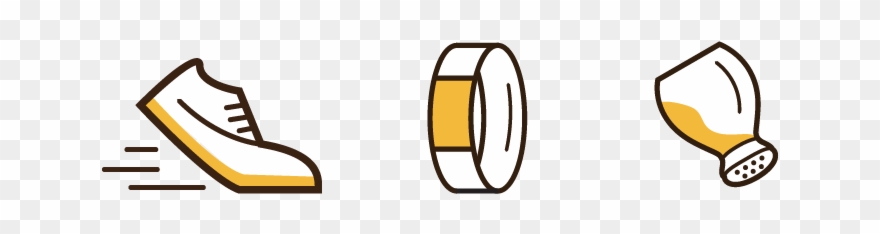 Shoe, Wearable And Salt Shaker Icons - Shoe Clipart