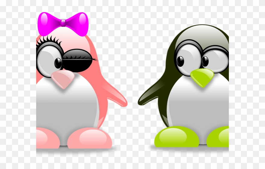 Julius Caesar Clipart Penguin - Linux Is Love - Png Download