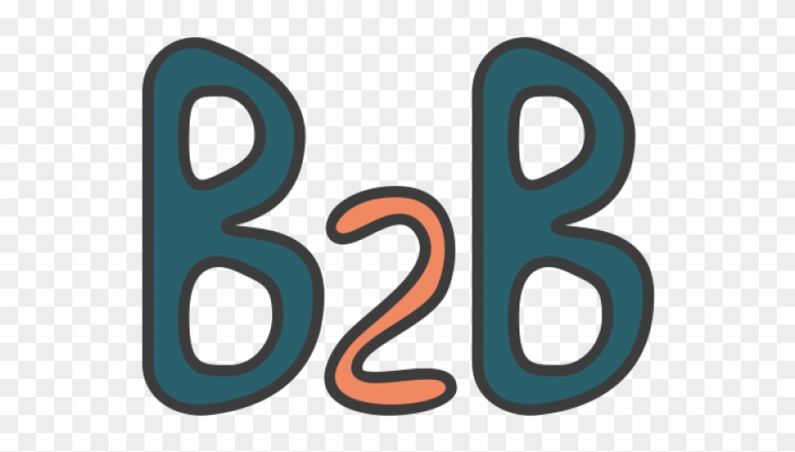 B2b Clipart Transparent - Business To Business Icon - Png Download