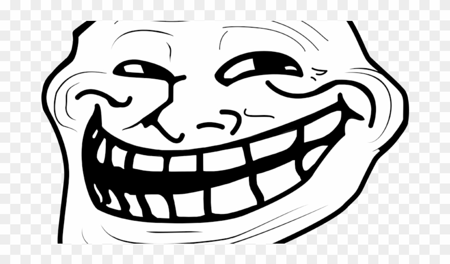 Trolling A New Term Of Engagement - Troll Face Clipart