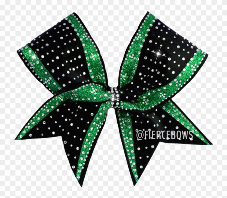 Strut Your Stuff Rhinestone Bow - Polka Dot Clipart