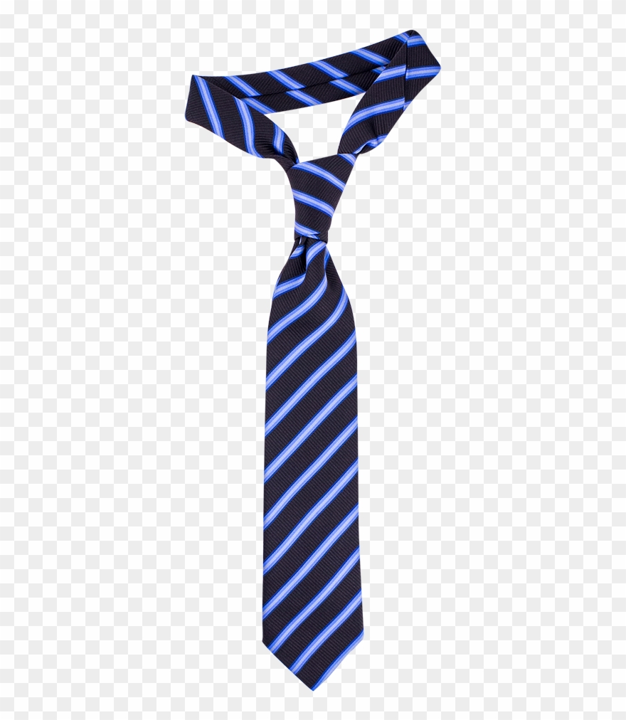 Banner Royalty Free Download Brown With White Stripe - Png Blue And White Stripes Tie Clipart