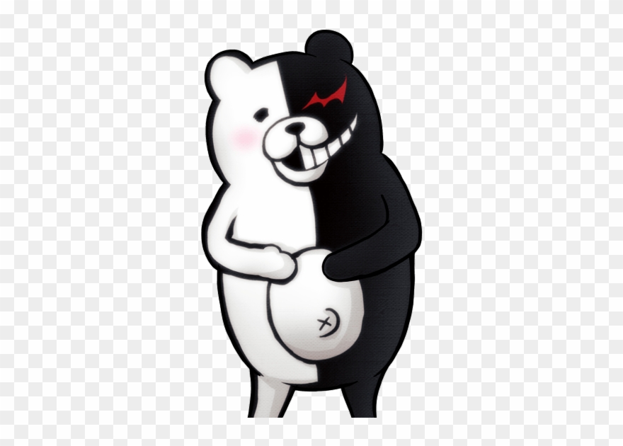 Image - “ - Monokuma Full Body Sprites Clipart