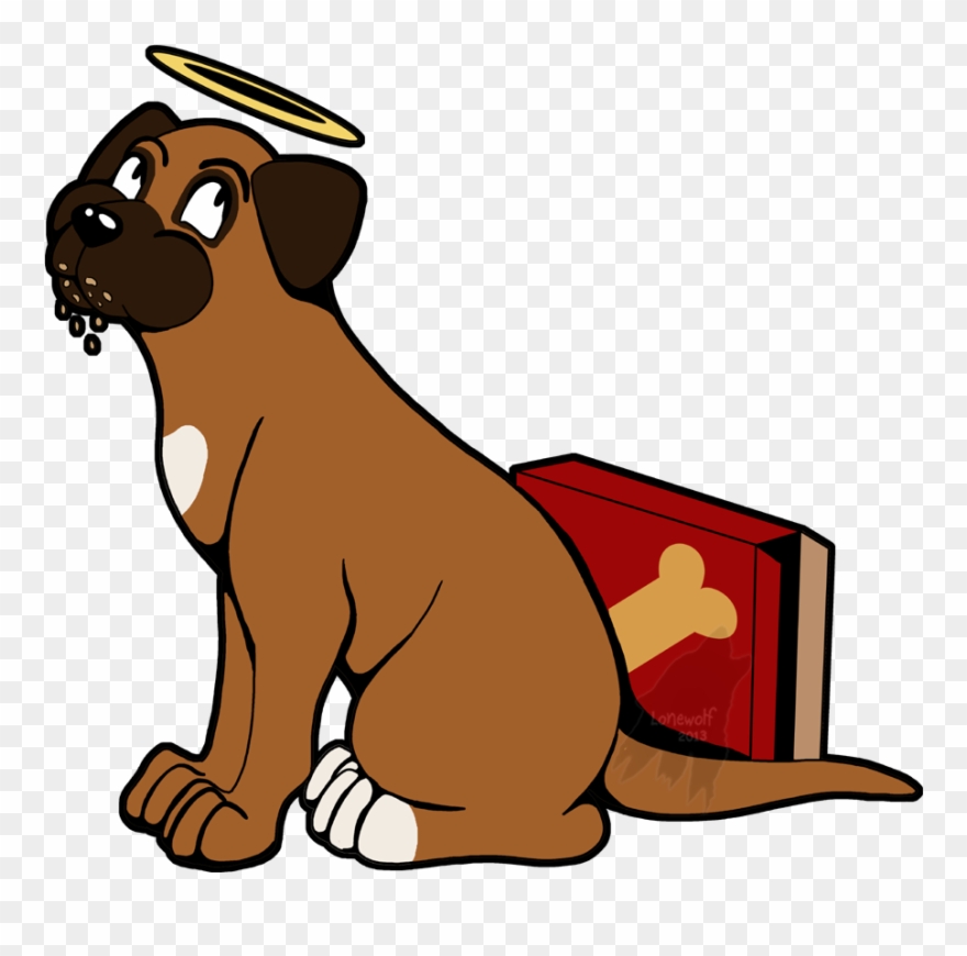 Naughty Puppy By On Image Stock - Drawing Clipart