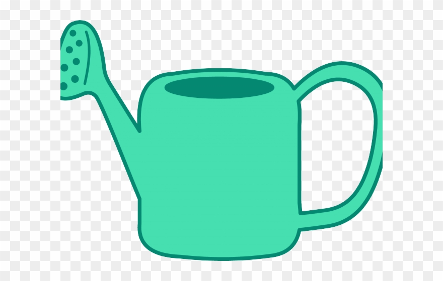 Watering Can Clipart Vector - Simple Watering Can Clipart - Png Download