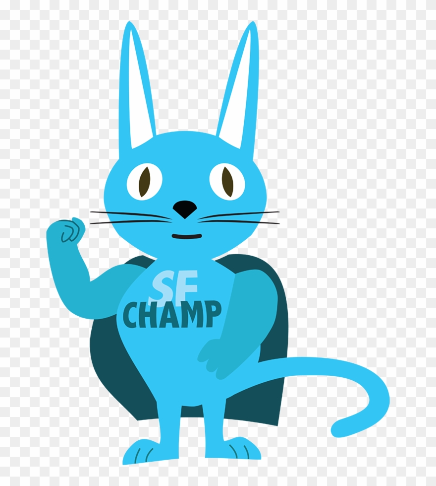 Fury, The Sf-champ Mascot - San Francisco Clipart