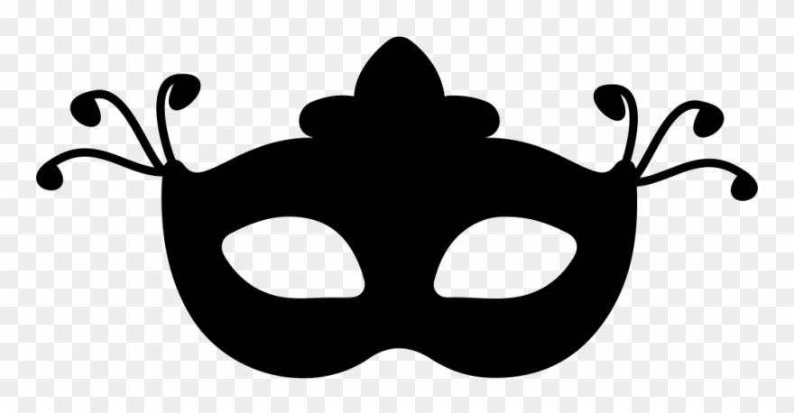 Carnival Mask Silhouette Comments - Mardi Gras Mask Silhouette Clipart