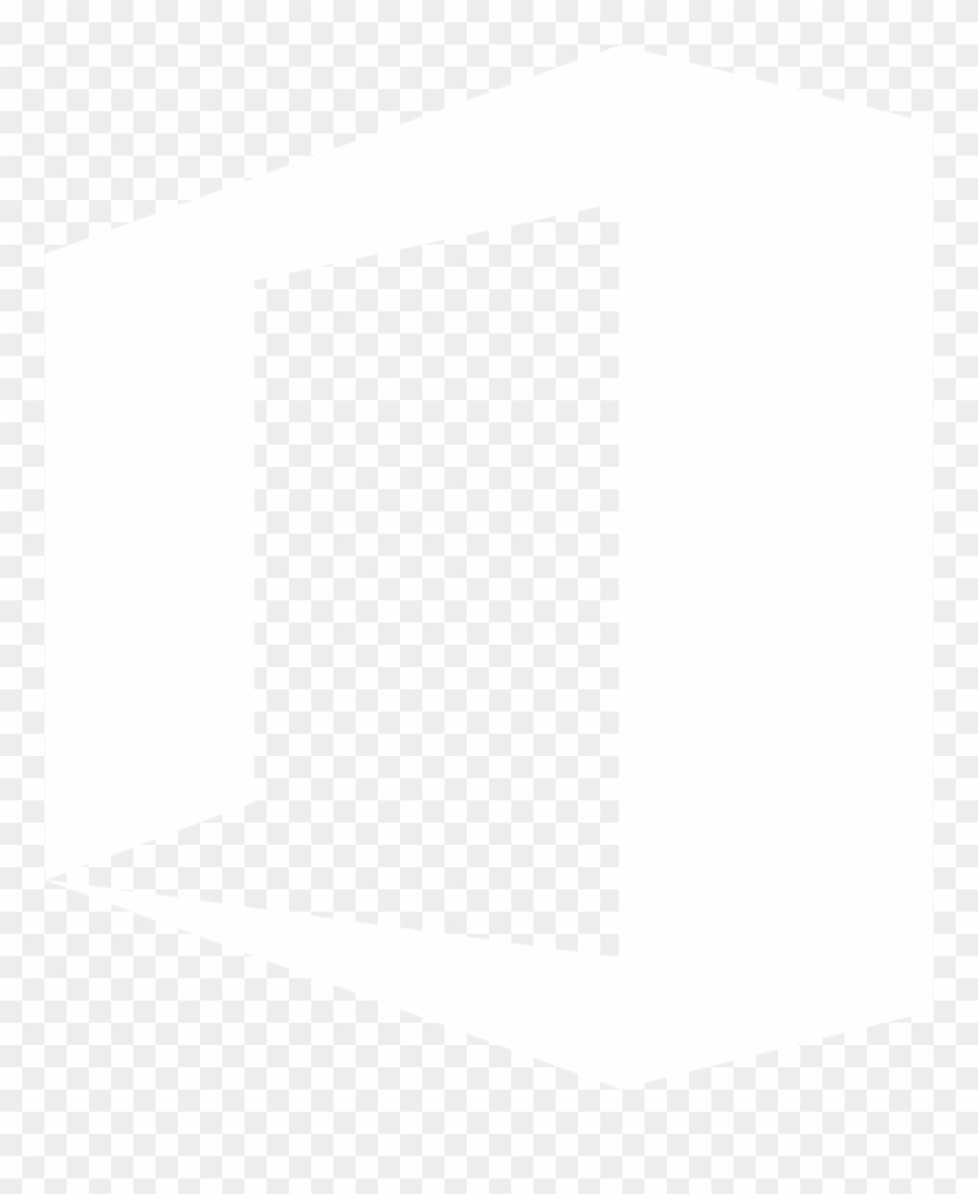 White Icon Office 365 Png - Microsoft Office Icon White Clipart