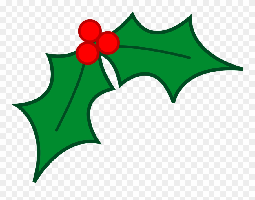 Holly - Christmas Leaves Clipart