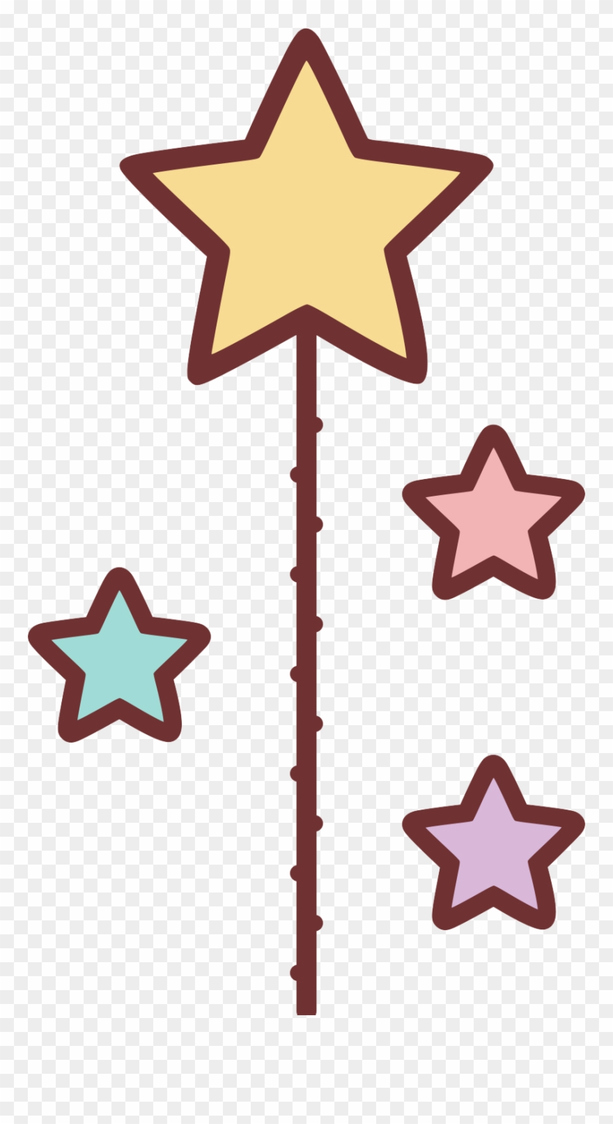 Learn The Magic Behind The Tarot ✨ - Black Outline Star Transparent Clipart