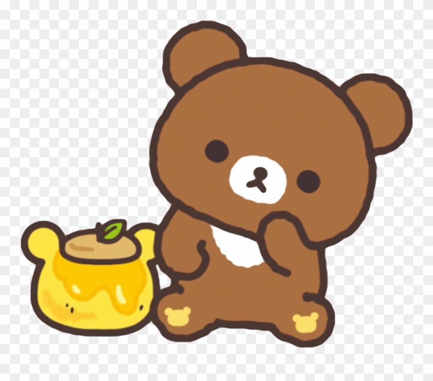 Teddy Clipart Kawaii - Desktop Rilakkuma 2018 Calendar - Png Download