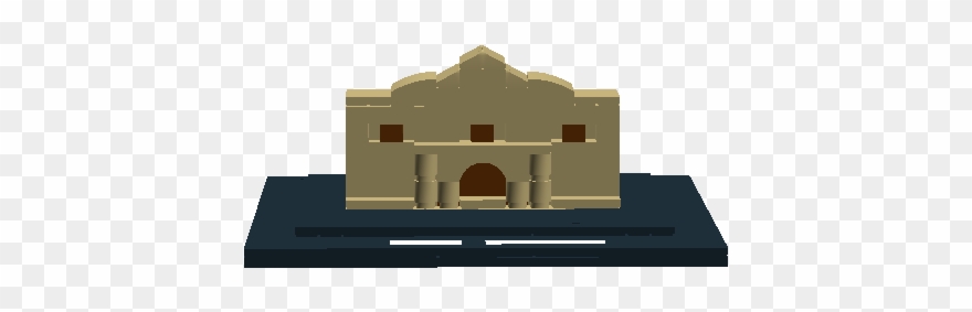 Microscale Alamo - House Clipart
