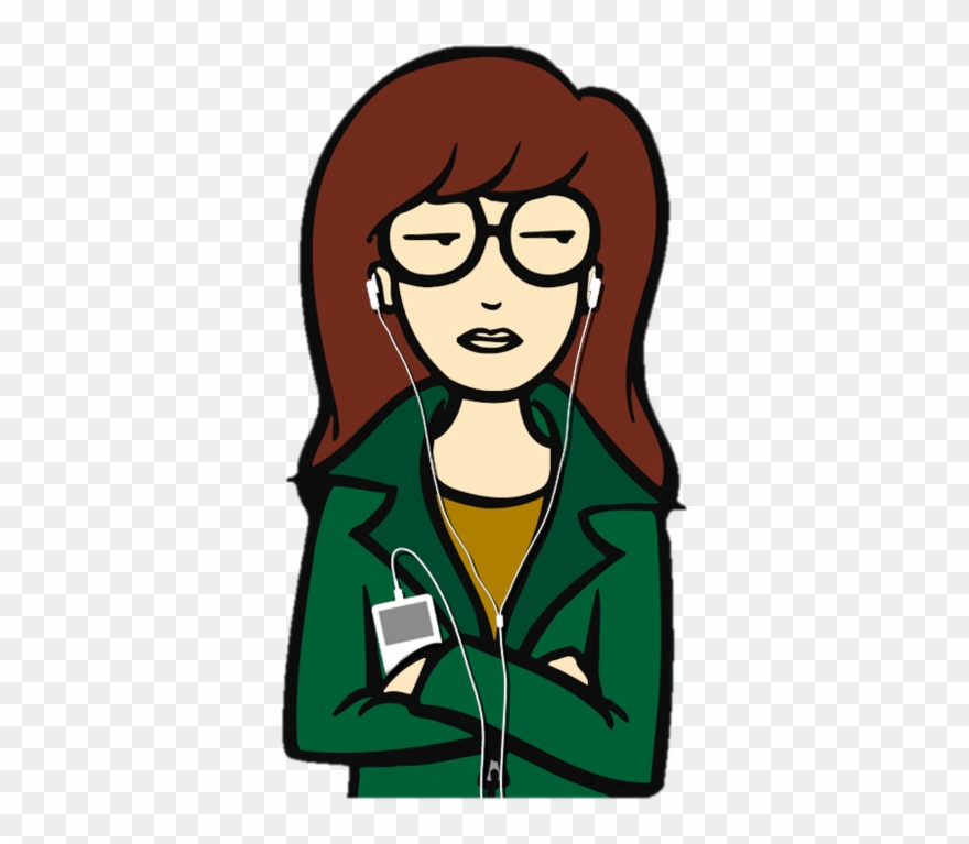 90s Transparent Daria - Daria Morgendorffer Png Clipart