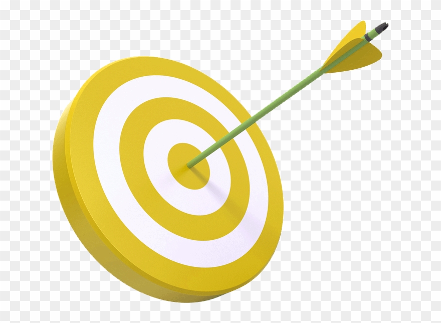 Image For Starting 2018-2019 On The Right Foot - Yellow Target Clip Art - Png Download