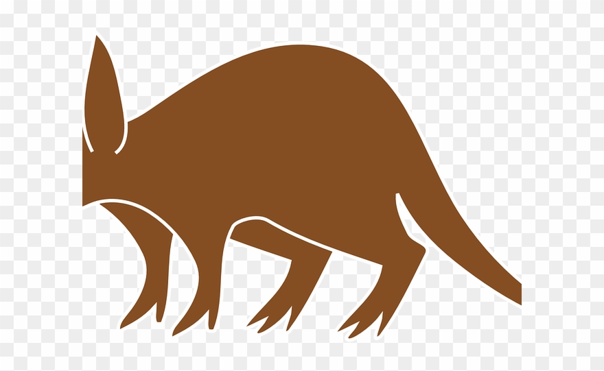 Aardvark Clipart Brown - Aardvark - Png Download
