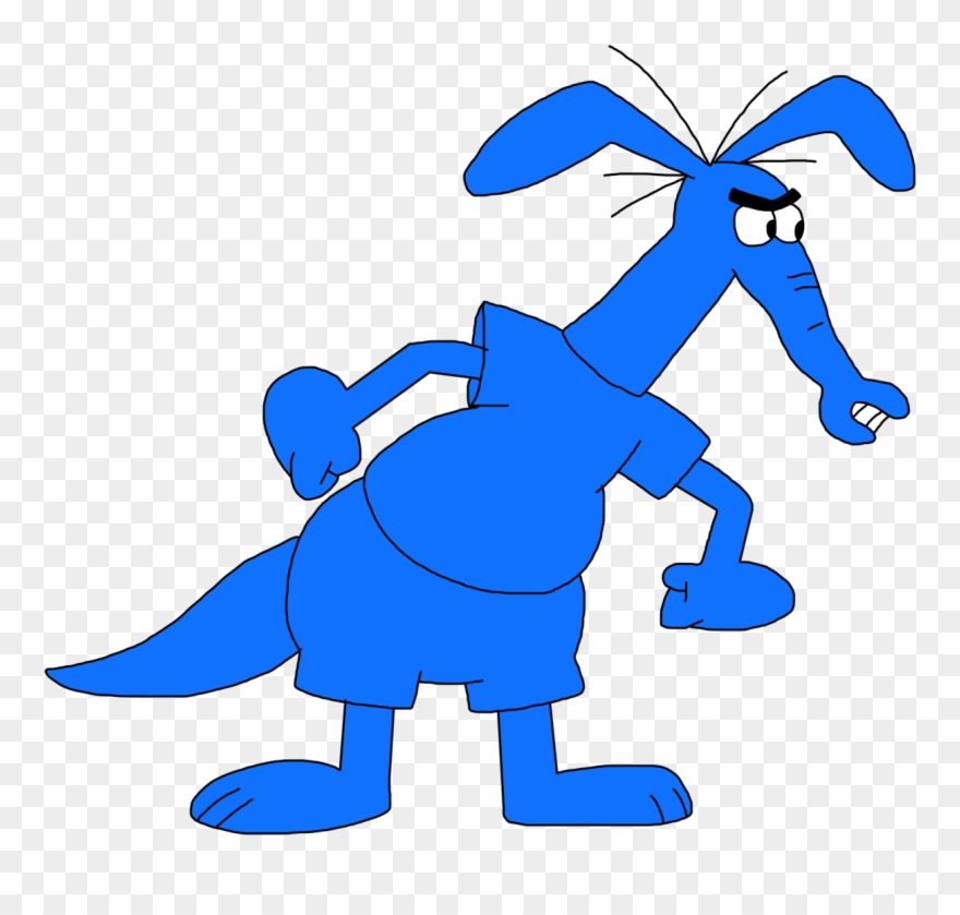 Aardvark Clipart Blue - Aardvark Cartoon - Png Download