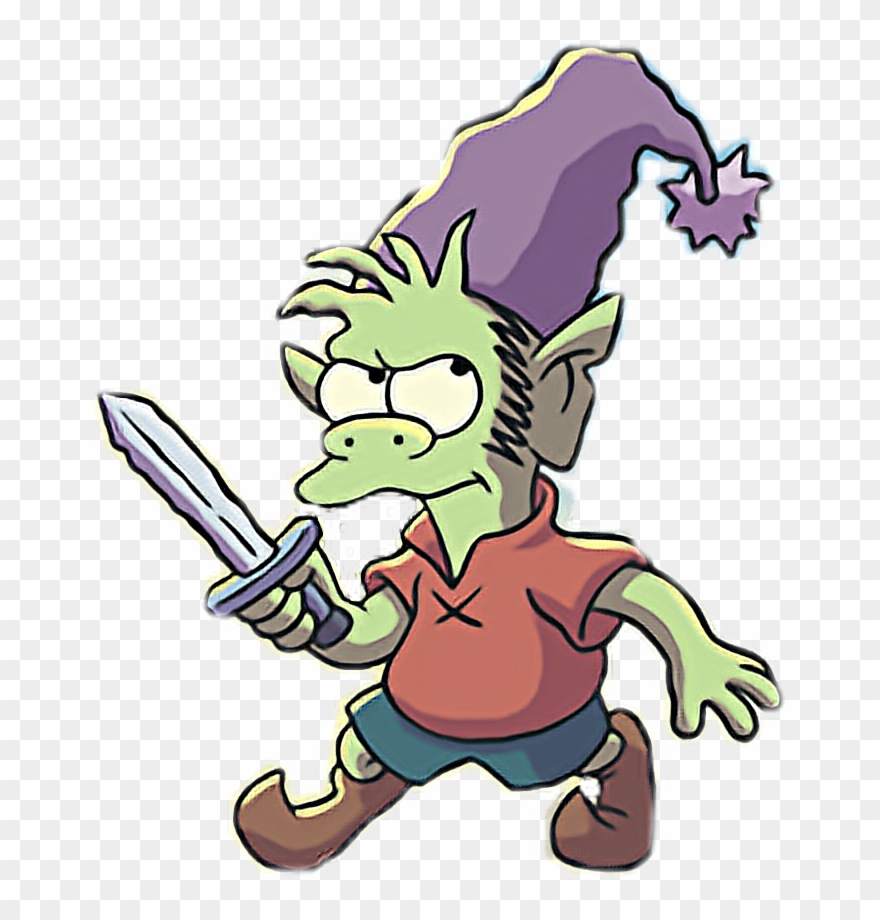 Elfo Elf Disenchantment Netflix Green Netflixandchill - Elfo Disenchantment Clipart