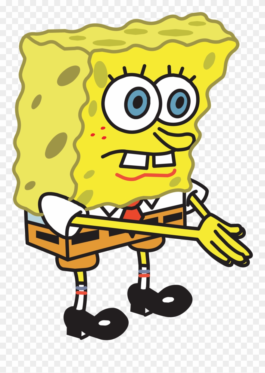 Hey, Hey Hey Here's A Few Sponge Bob Clip Arts I've - Spongebob Breath In Meme - Png Download