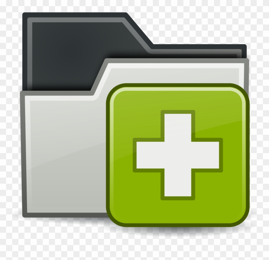 Big Image - Folder Add Clipart