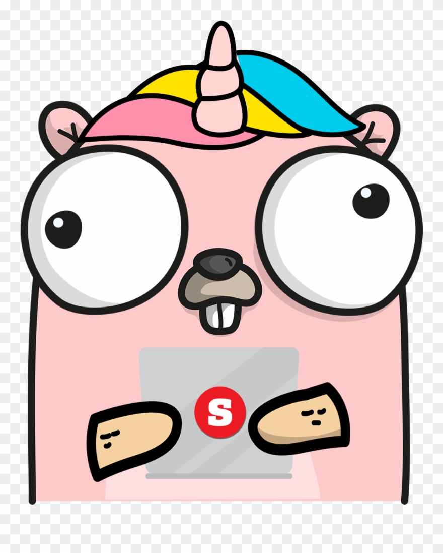 I'm A Gopher And I Make Savieo Run F Fast Faster - Go Clipart