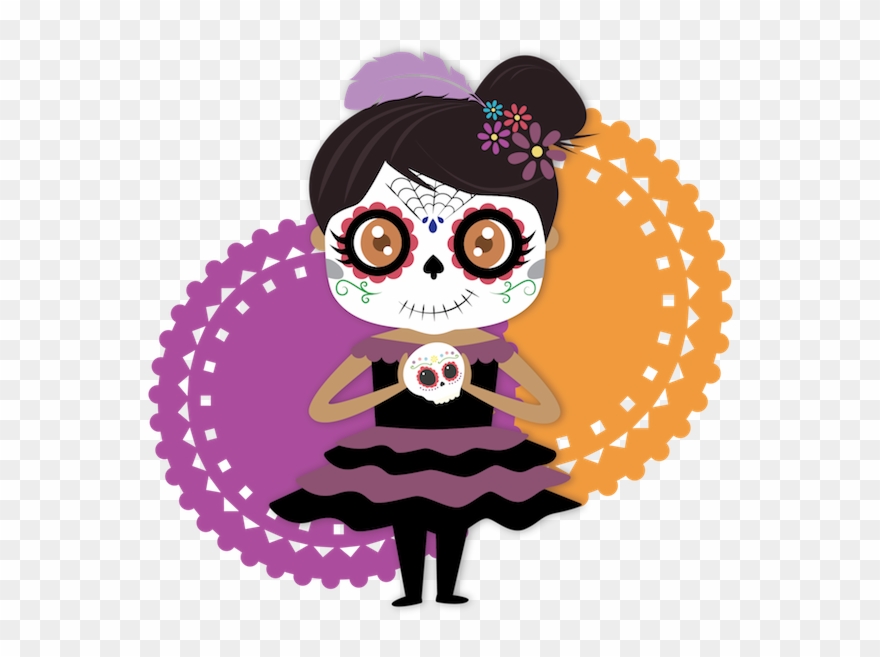 Dulce's Day Of The Dead Messages Sticker-0 - Illustration Clipart