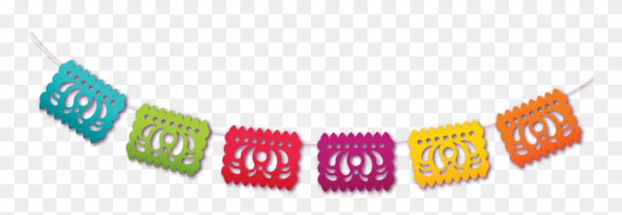 Download Day Of The Dead Dia De Los - Papel Picado Dia De Muertos Png