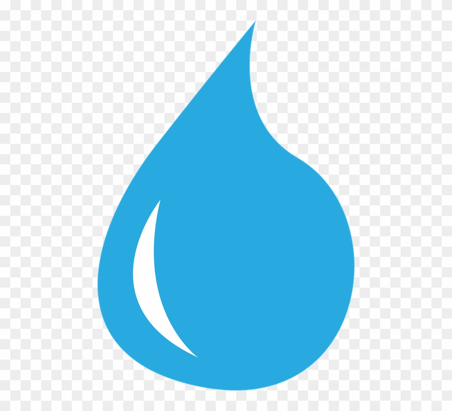 Teardrop Cliparts - Water Droplet Clipart - Png Download