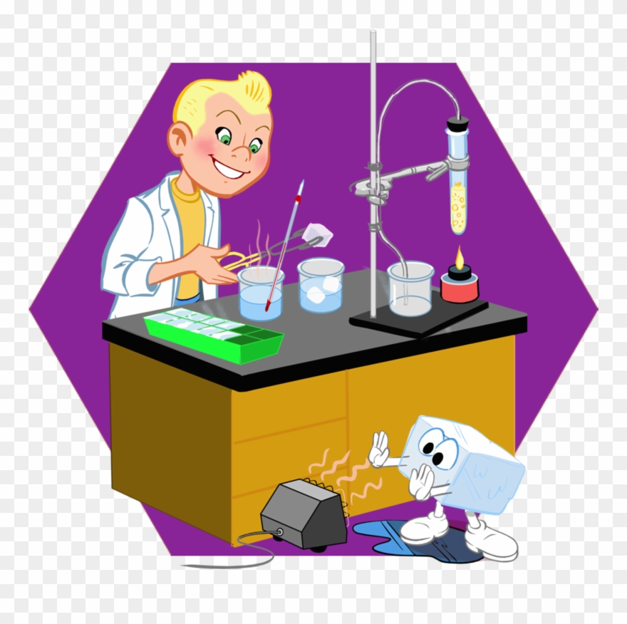 States Of Water - Cartoon Clipart