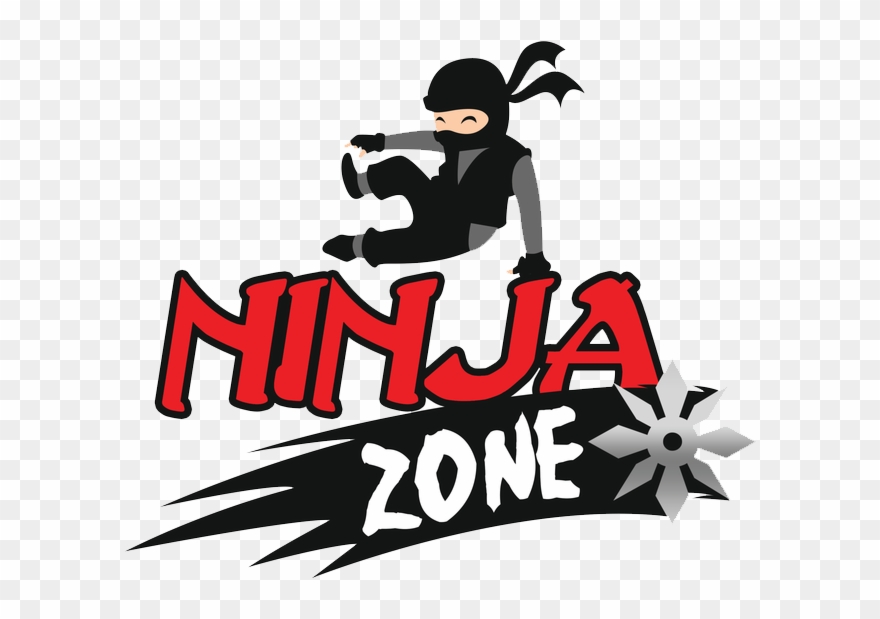 Ninjazone Boy With Logo - Ninja Zone Clipart