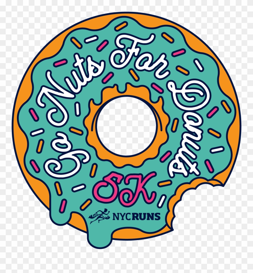 Nycruns Go Nuts For Donuts 5k - Nycruns Go Nuts For Donuts Clipart