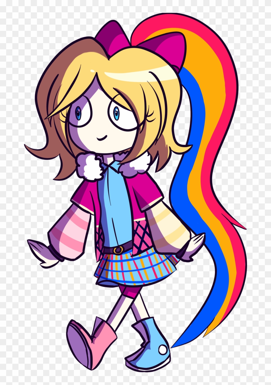Chica S Magic Rainbow By Kizy Ko-daezp4x - Chica's Magic Rainbow Fnaf Person Clipart