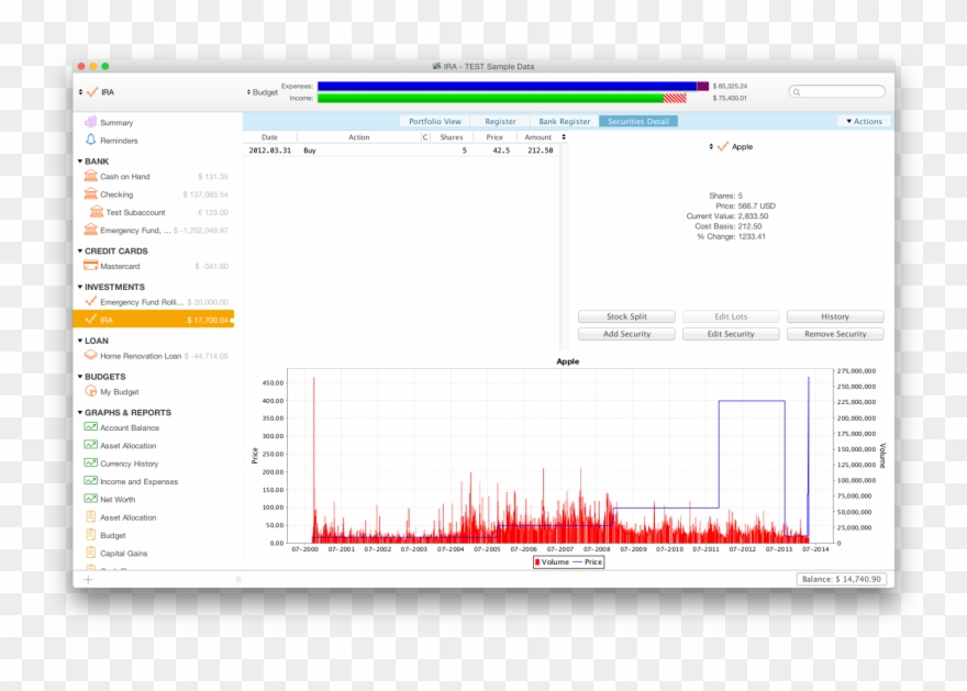 Moneydance Application - Moneydance Investments Clipart