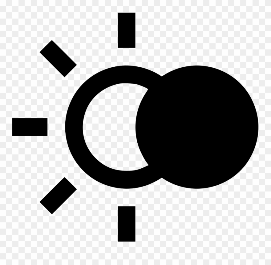 Solar Eclipse Comments - Icon - Png Download