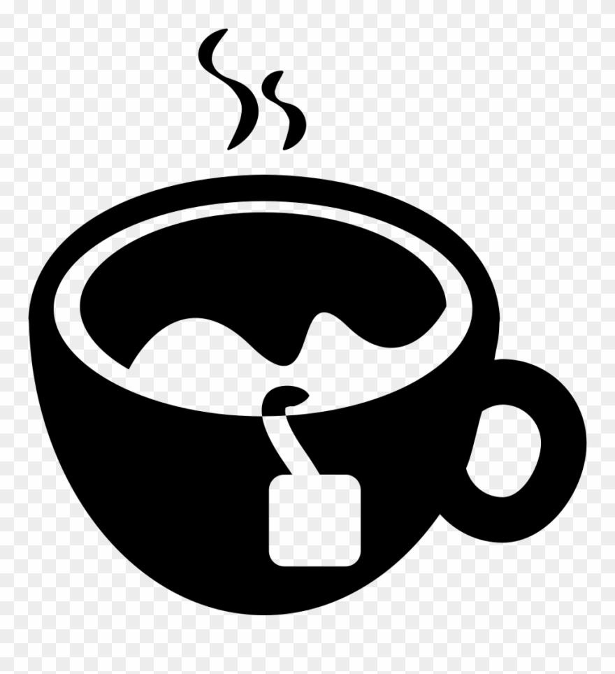 Cup With Tea Bag Comments - Tea Cup Icon Png Clipart