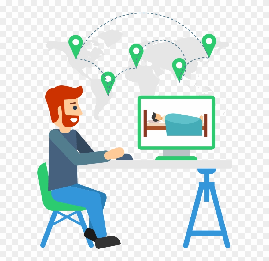 Studenthousing - Illustration Clipart